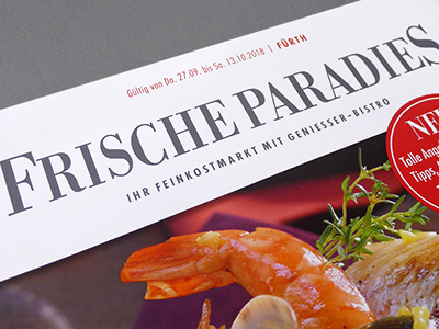 FrischeParadies Angebotsbroschüre