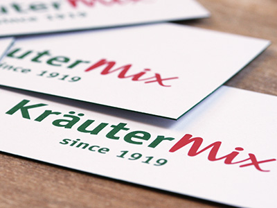 Kräuter Mix Geschäftsausstattung