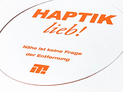 Haptischer Neujahrsgruß