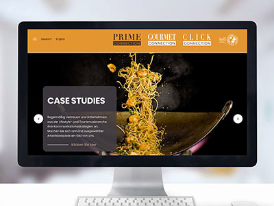 Corporate Websites Gourmet, Prime und Click Connection