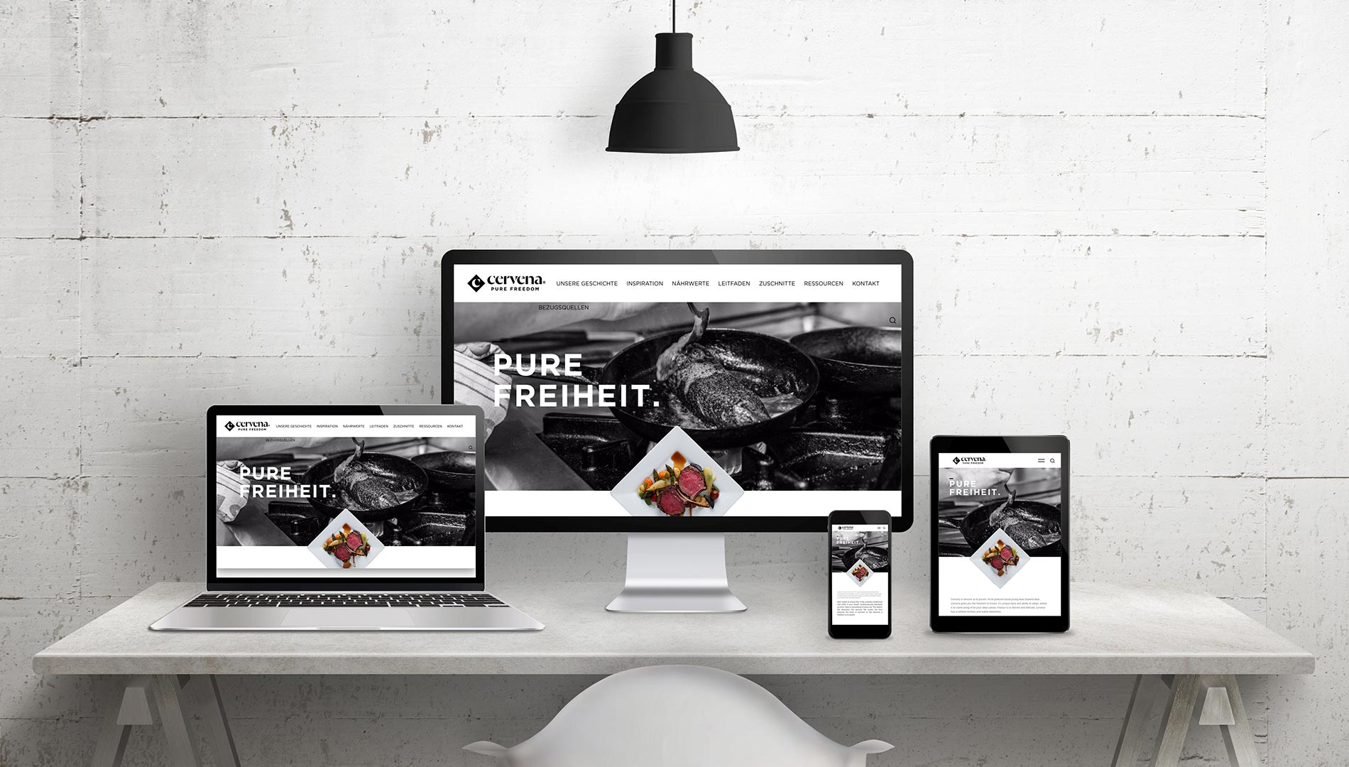01_cervena-website-startseite Visitenkarten Detailansicht des Farbschnitts
