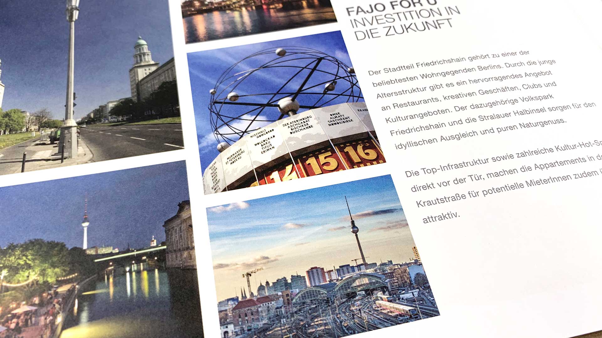 Fajo – Prospekt Berlin Ansichten