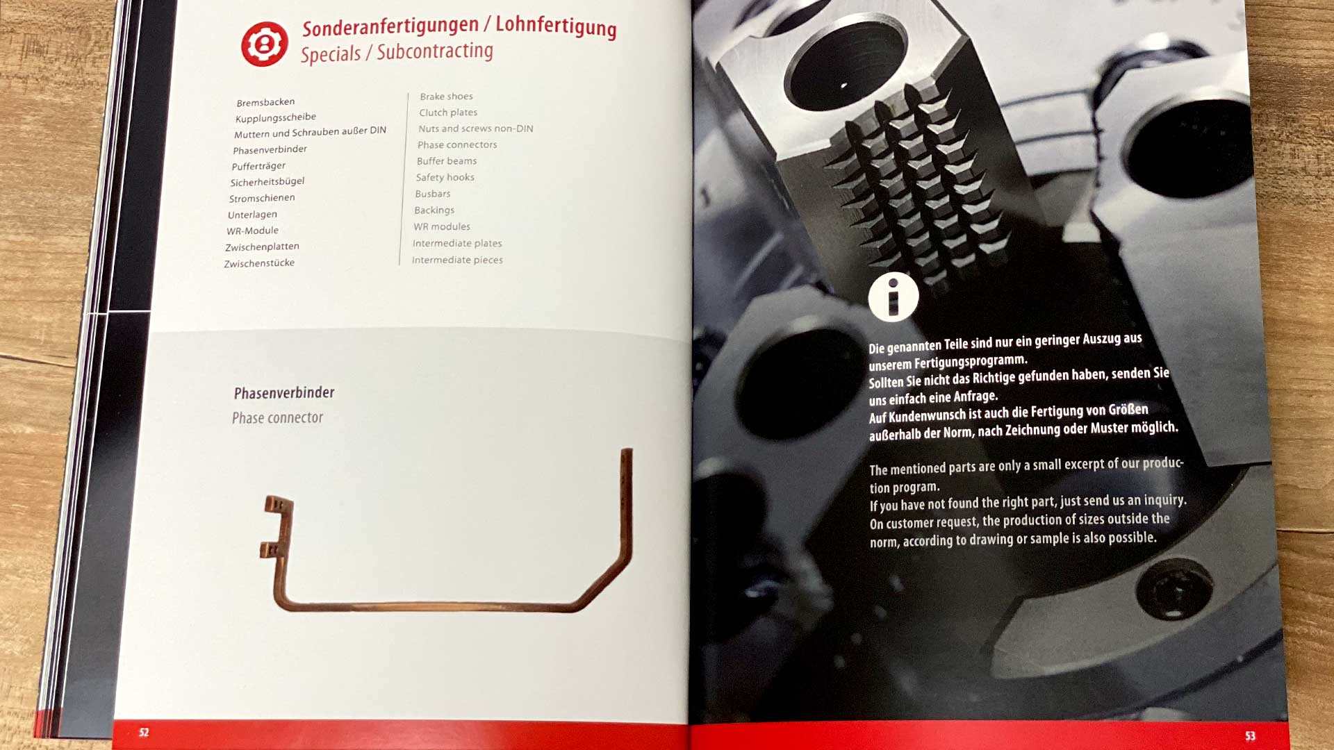 Feuerland Werkstätten Prospekt Produktuebersicht