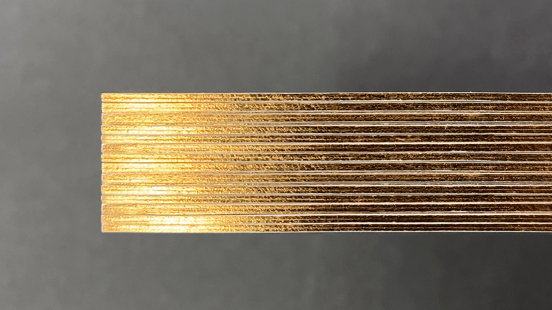 Farbschnitts in Kupfer 1A CAL